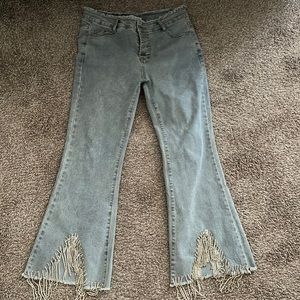 Rhinestone jeans